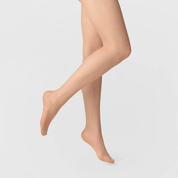 NWT A New Day Beige High Waist Panty Hose L/XL